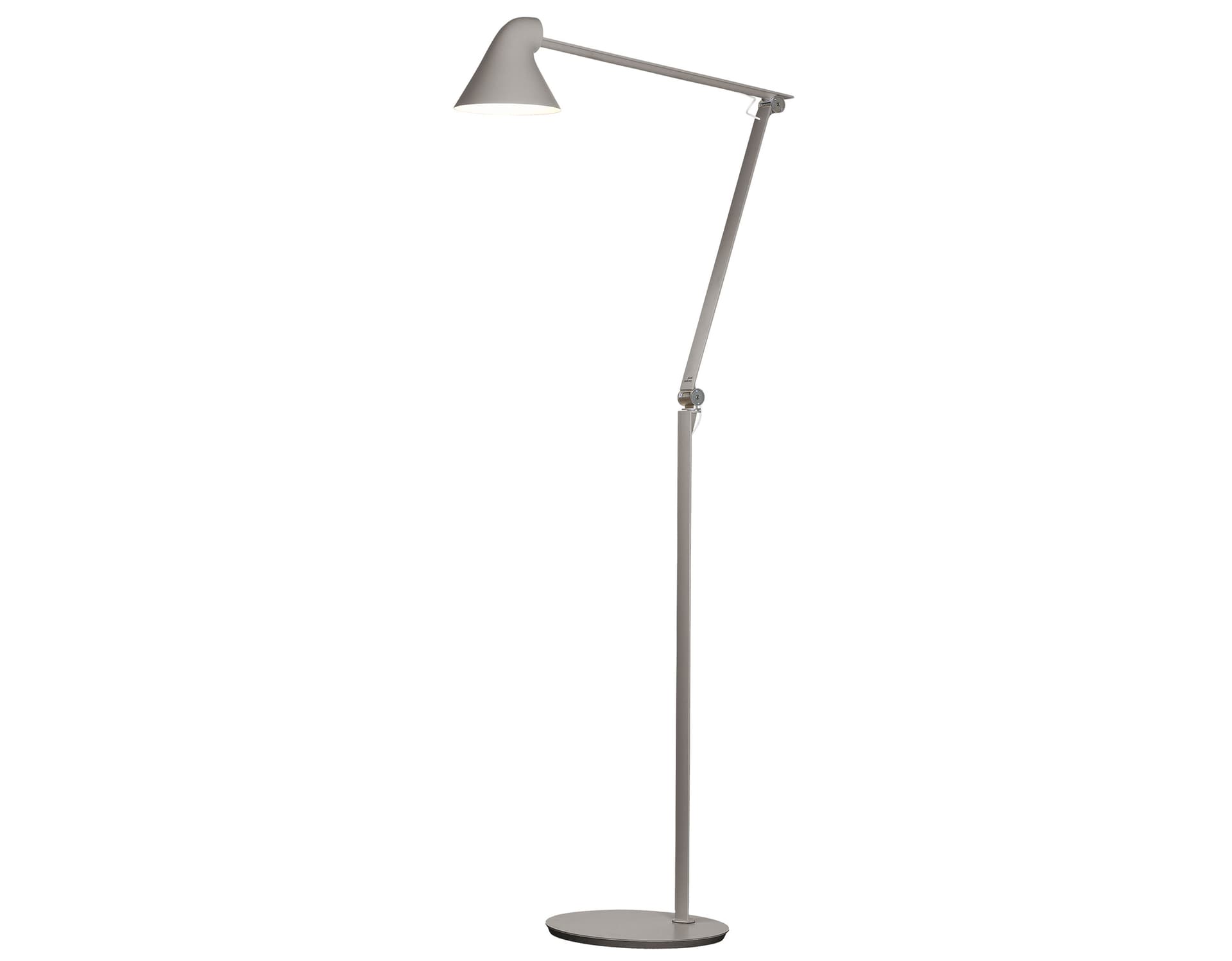 njp floor lamp / 2700K / light aluminum grey