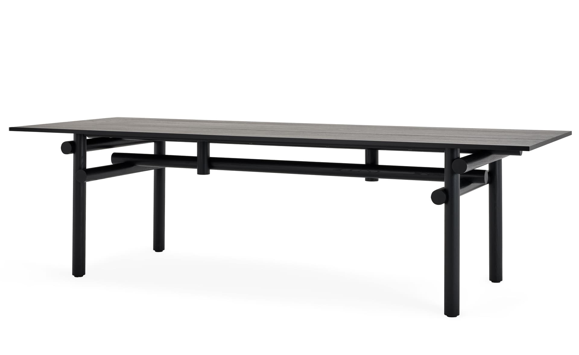 Muecke Dining Table / 78" table - ebonized ash