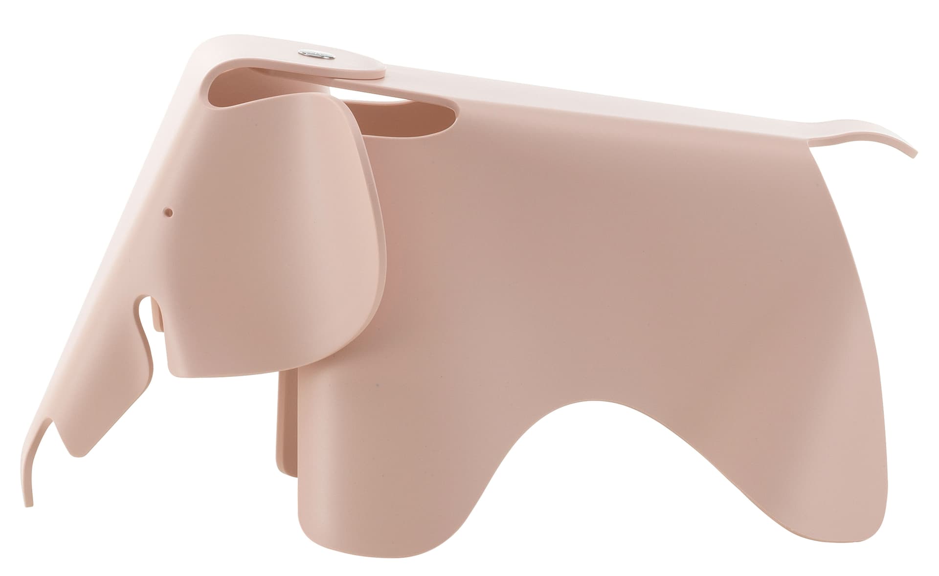 eames elephant plastic small / pale rose RE