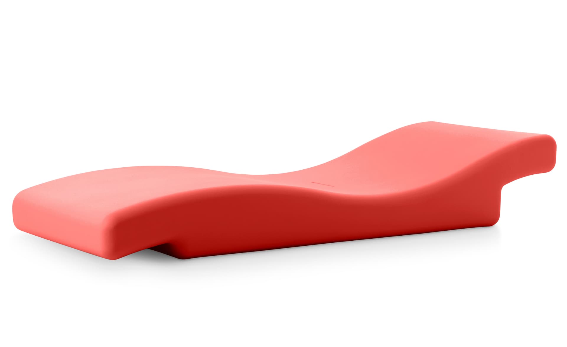 356 chaise lounge / no protective cover / red