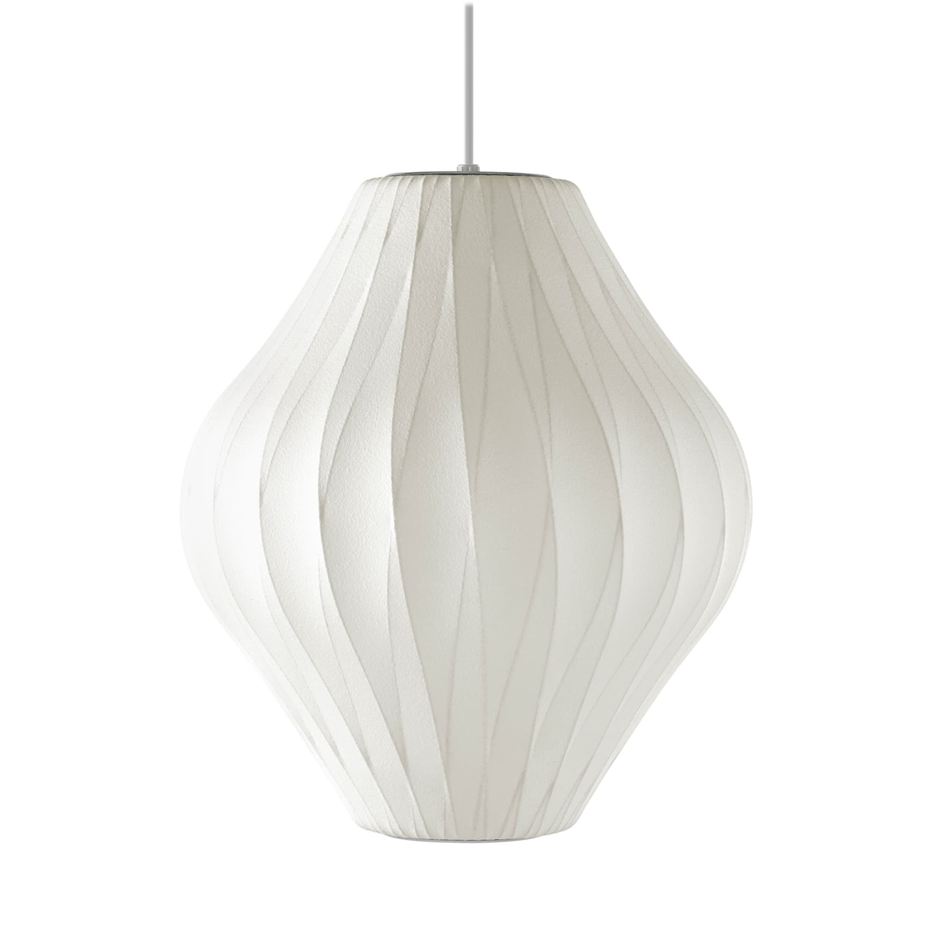 nelson bubble lamp crisscross pear / medium crisscross pear / 20 foot cord