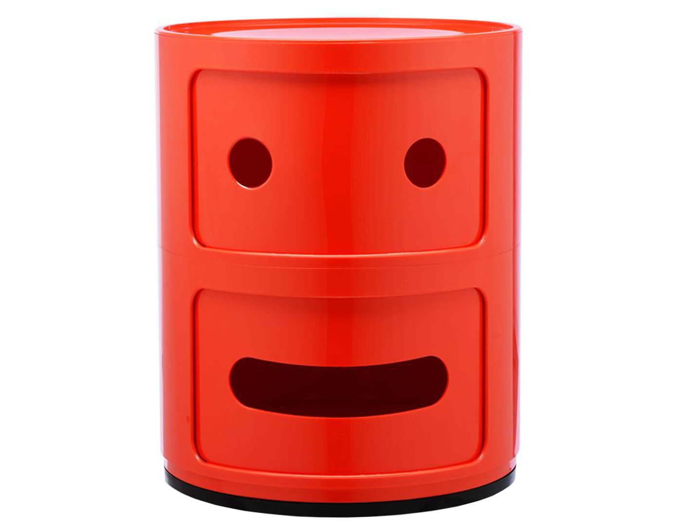 componibili smile storage module / neutral - red