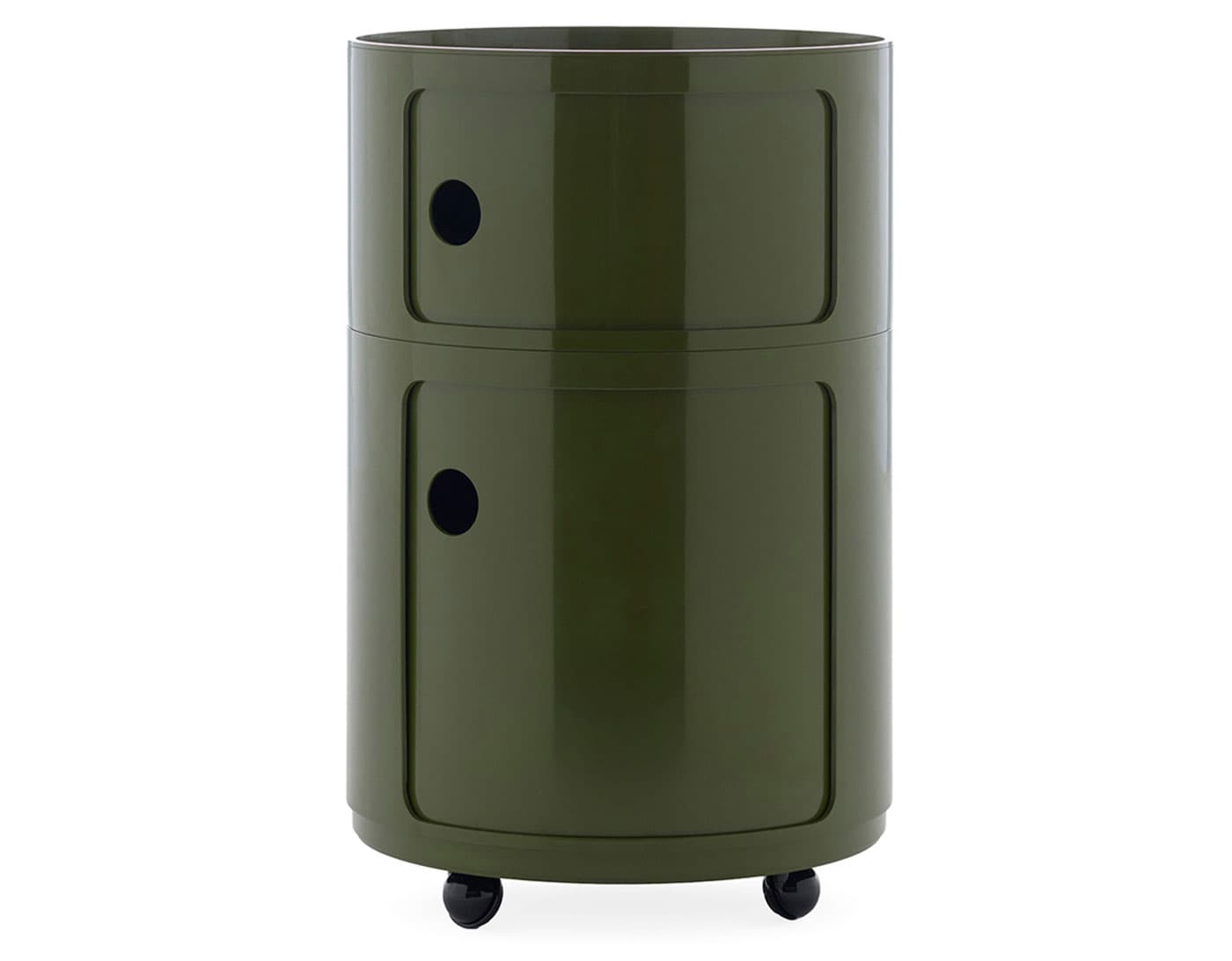 Componibili BIG / add set of 4 wheels / 2 door - green