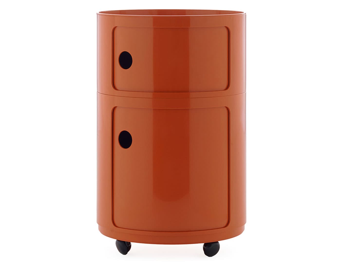 Componibili BIG / add set of 4 wheels / 2 door - orange