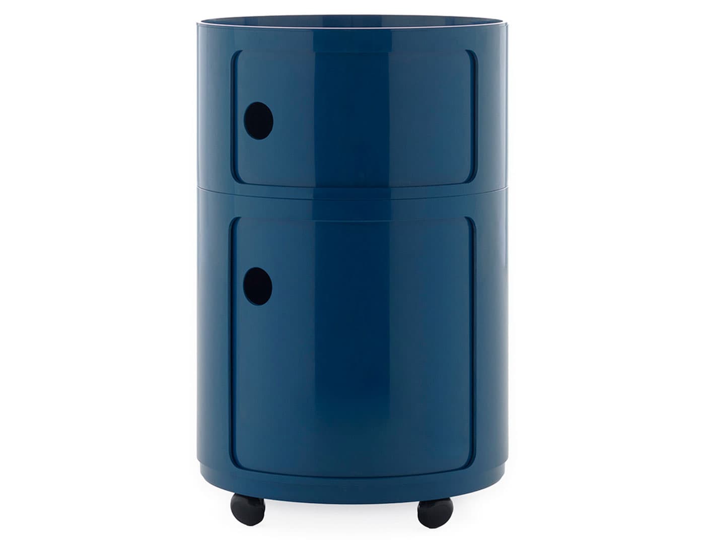 Componibili BIG / add set of 4 wheels / 2 door - blue