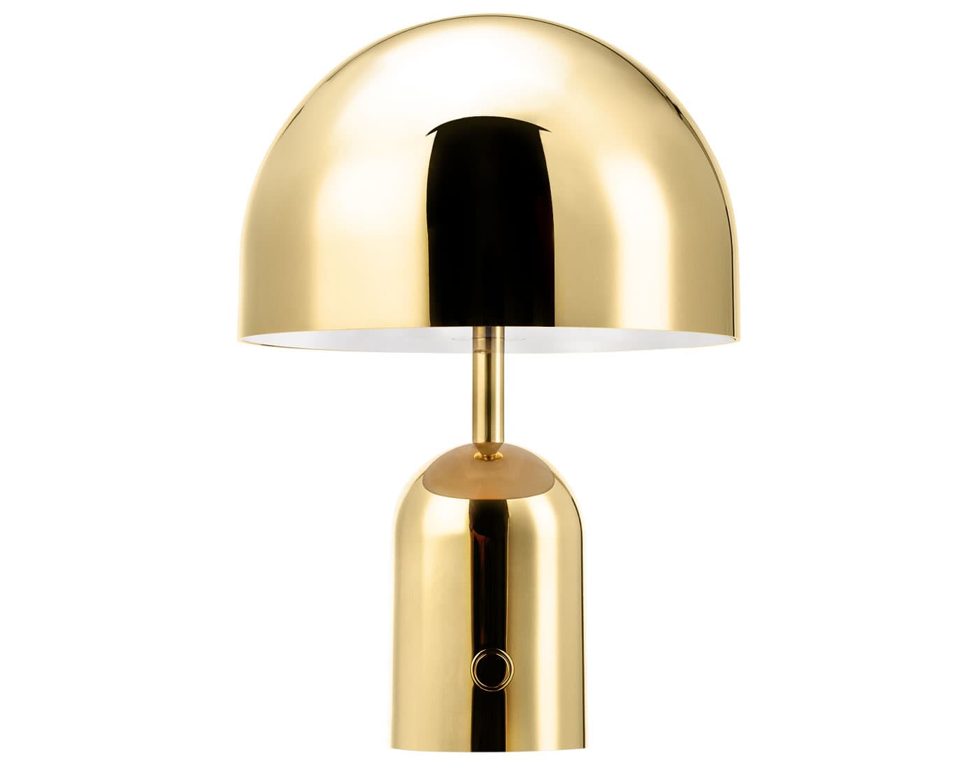 Bell Portable Table Lamp / gold