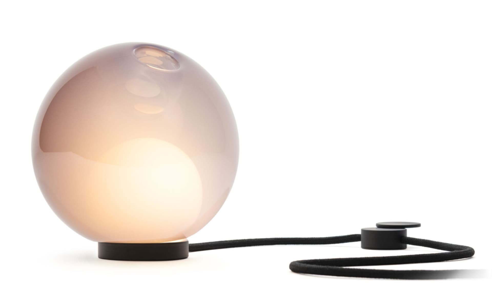Bocci 28t Table Lamp / LED - 2500K / black / opaque purple 1