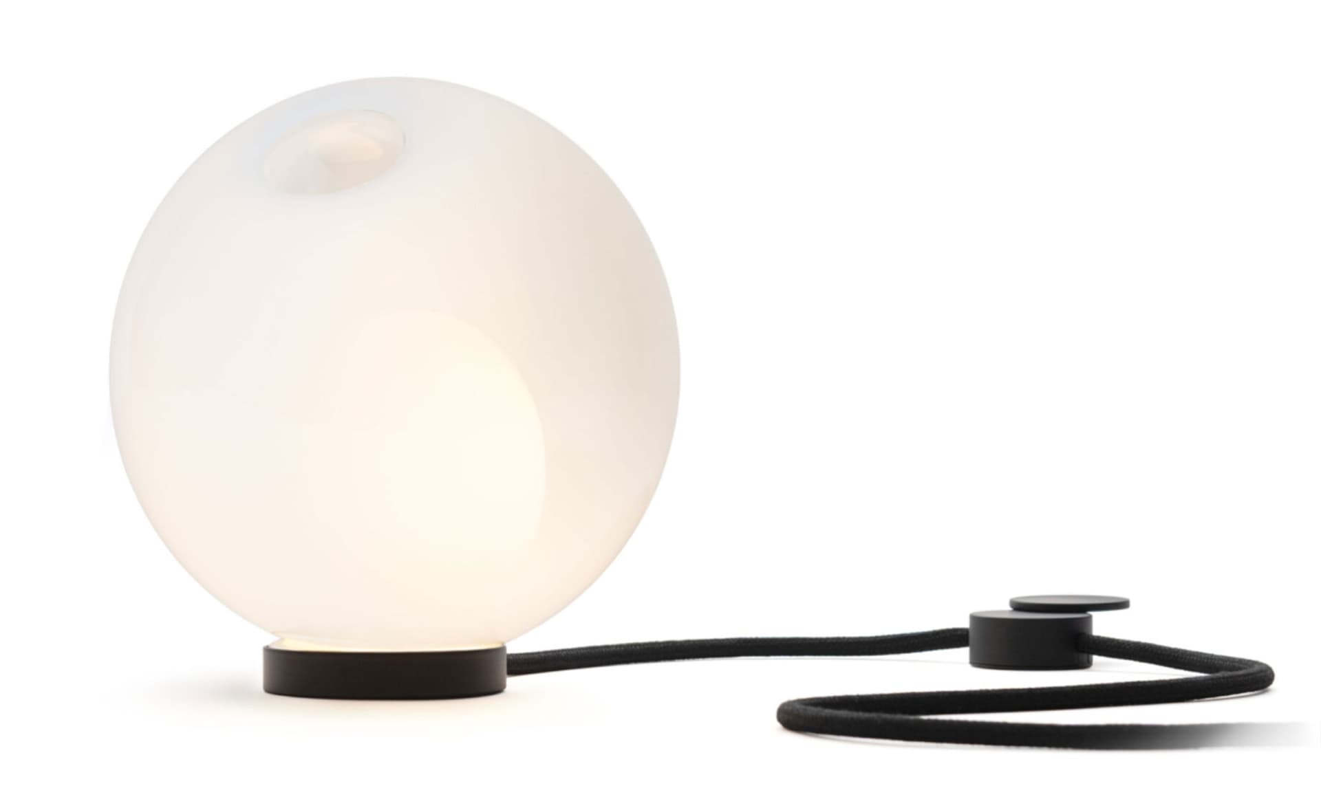 Bocci 28t Table Lamp / LED - 2500K / black / opaque blue 1
