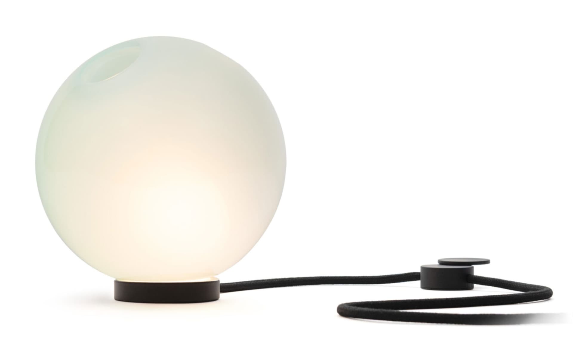 Bocci 28t Table Lamp / LED - 2500K / black / opaque blue 2