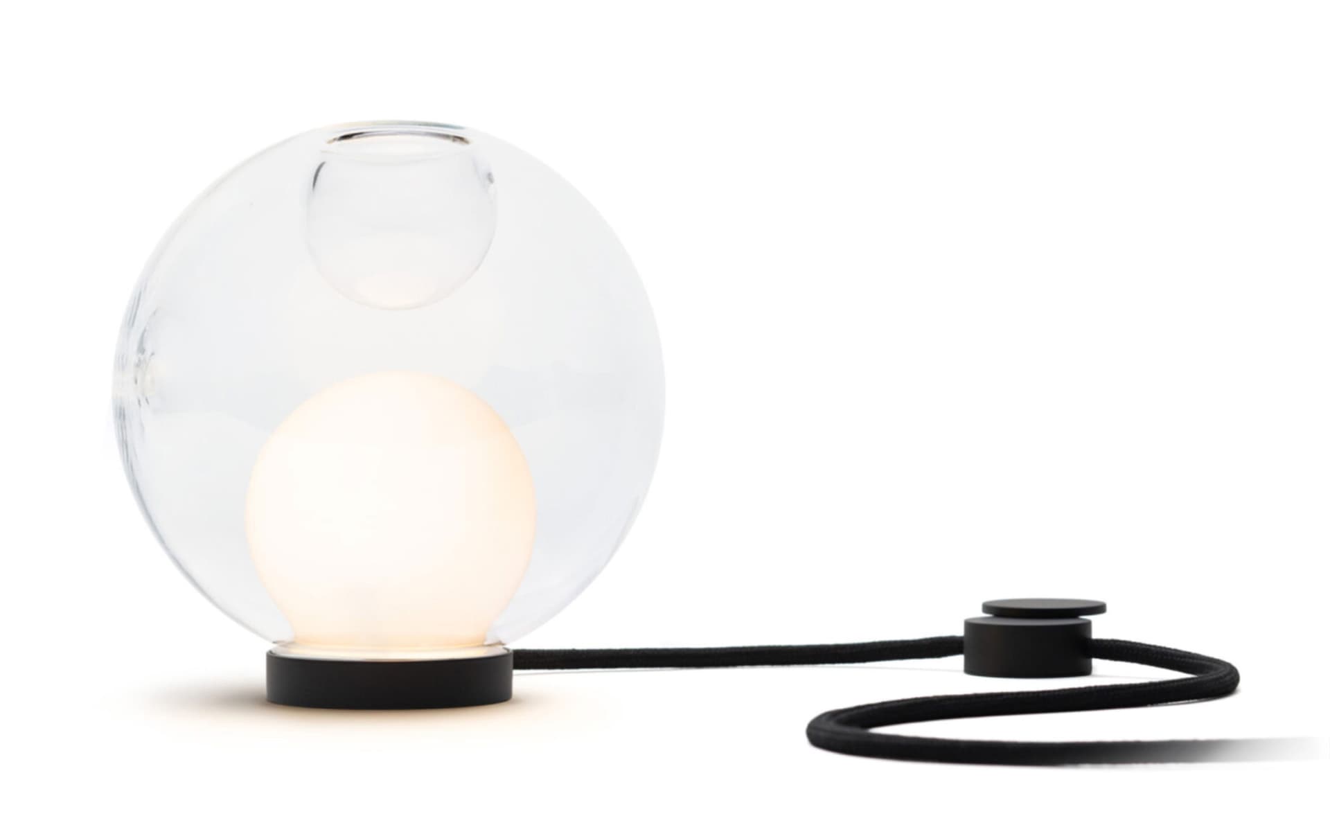 Bocci 28t Table Lamp / LED - 2700K / black / clear