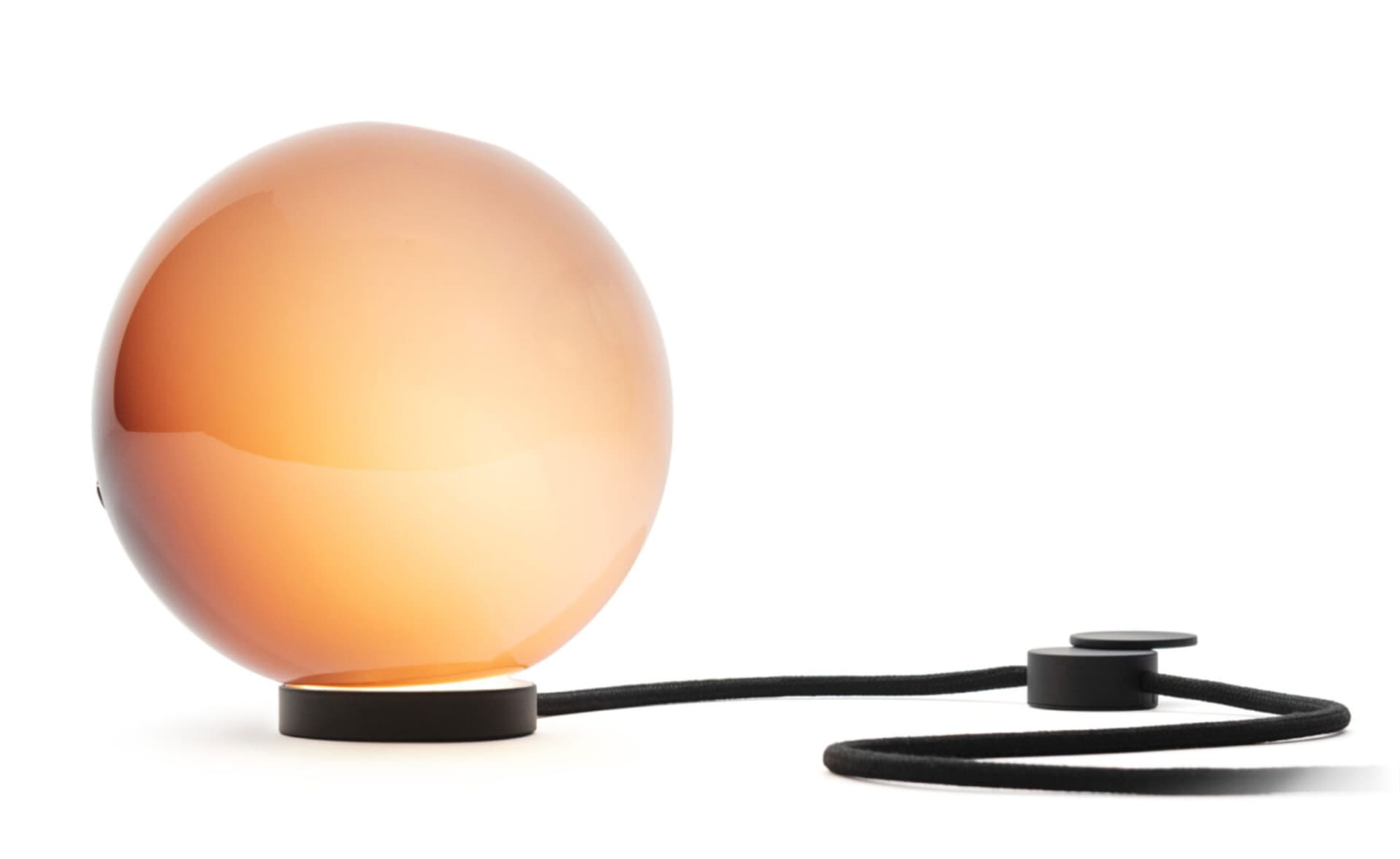 Bocci 28t Table Lamp / LED - 2700K / black / opaque purple 2