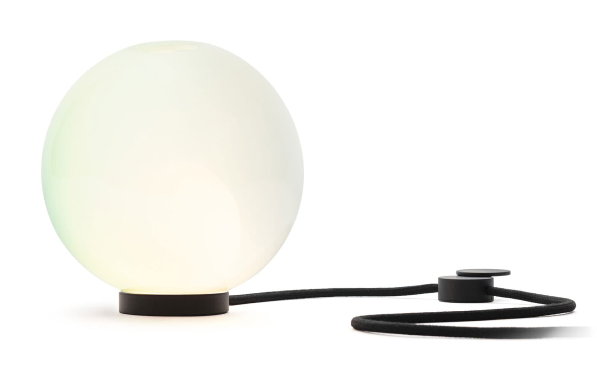 Bocci 28t Table Lamp / LED - 2700K / black / opaque green 3