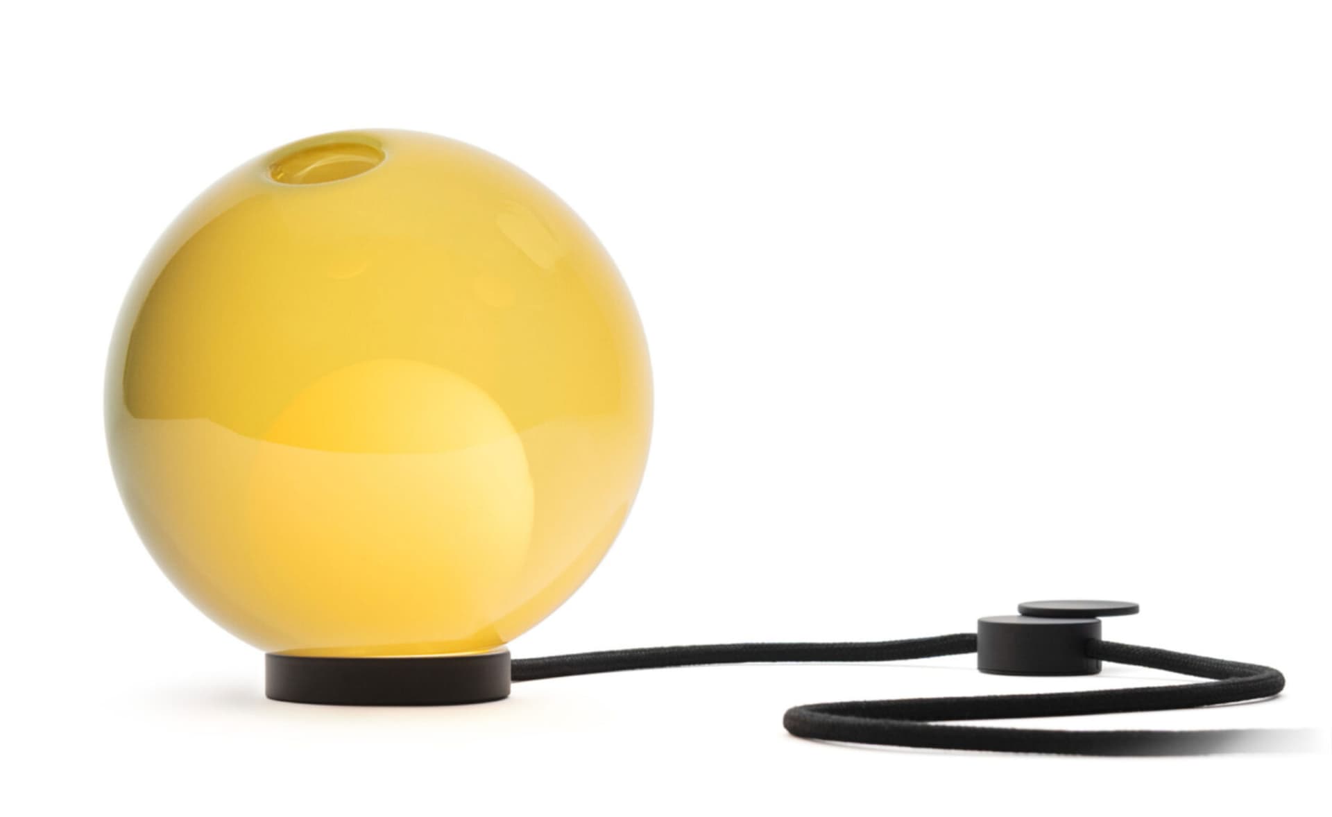 Bocci 28t Table Lamp / LED - 2700K / black / opaque green 7