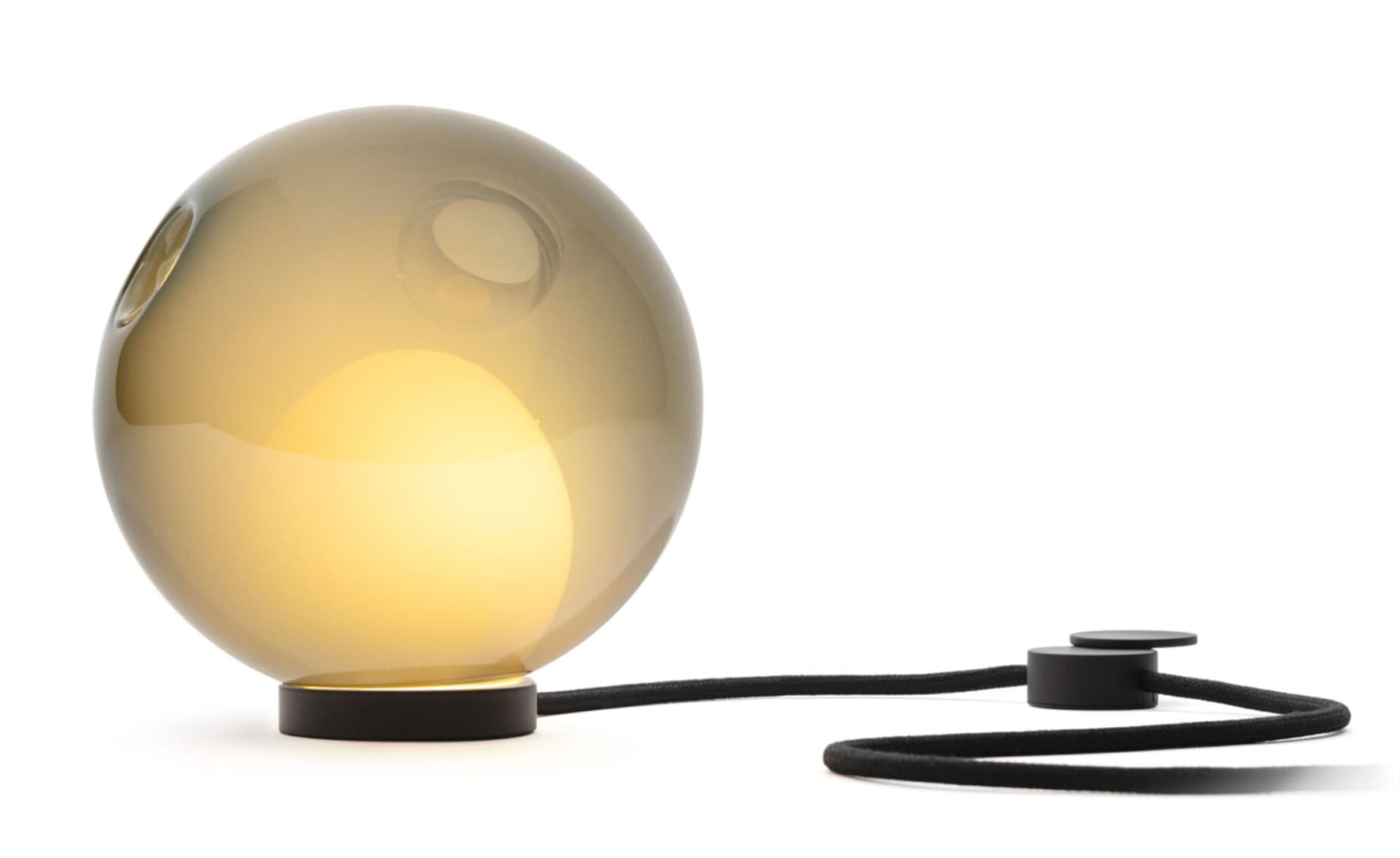 Bocci 28t Table Lamp / LED - 3000K / black / opaque grey 2