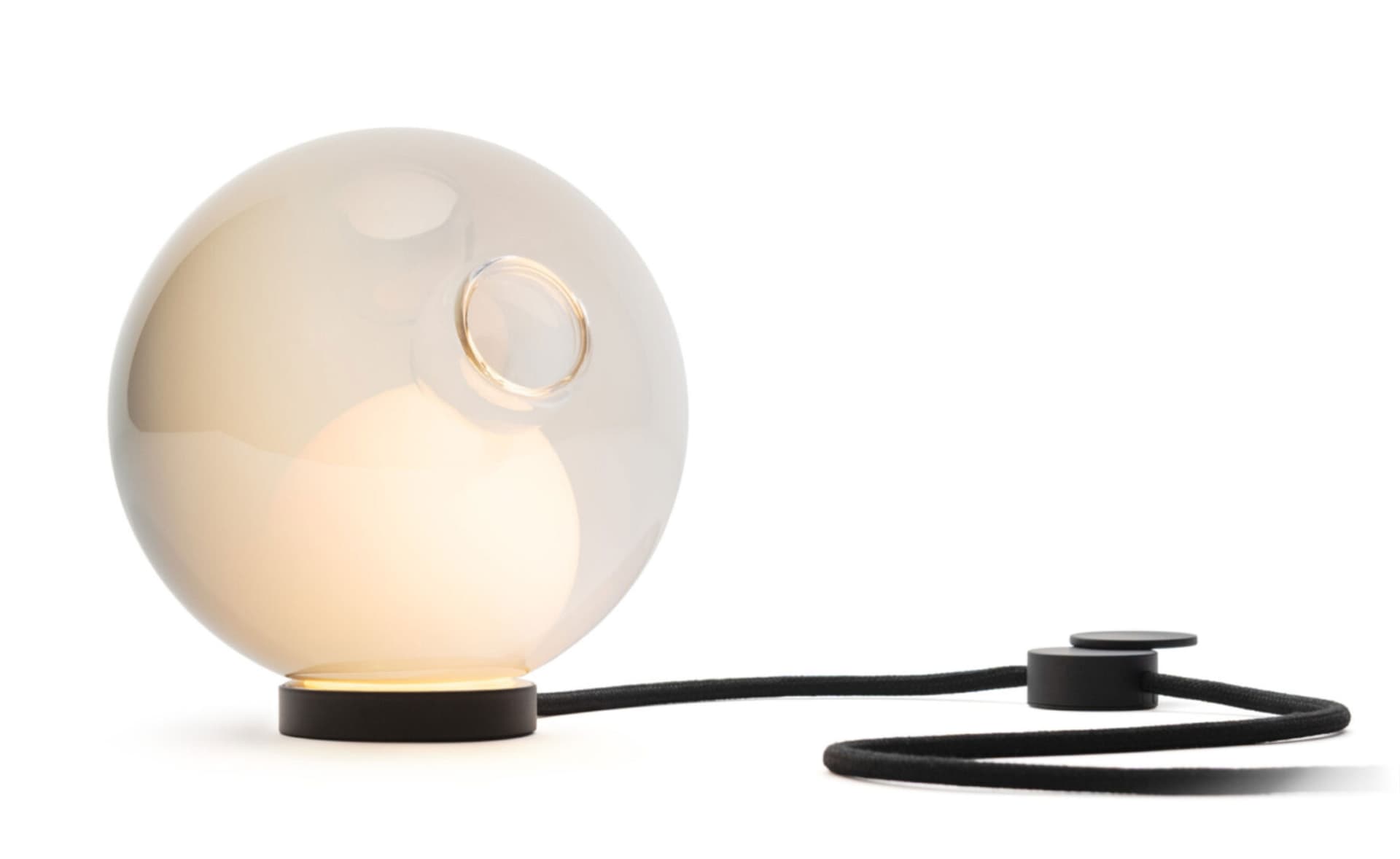 Bocci 28t Table Lamp / LED - 3000K / black / opaque grey 3