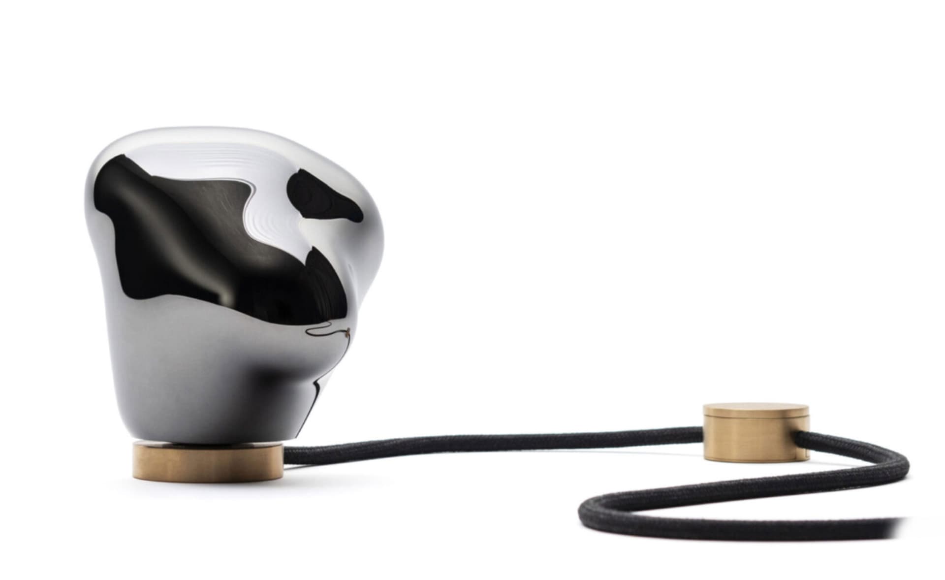 Bocci 57t Table Lamp / LED - 2700K / brass / dark mirror