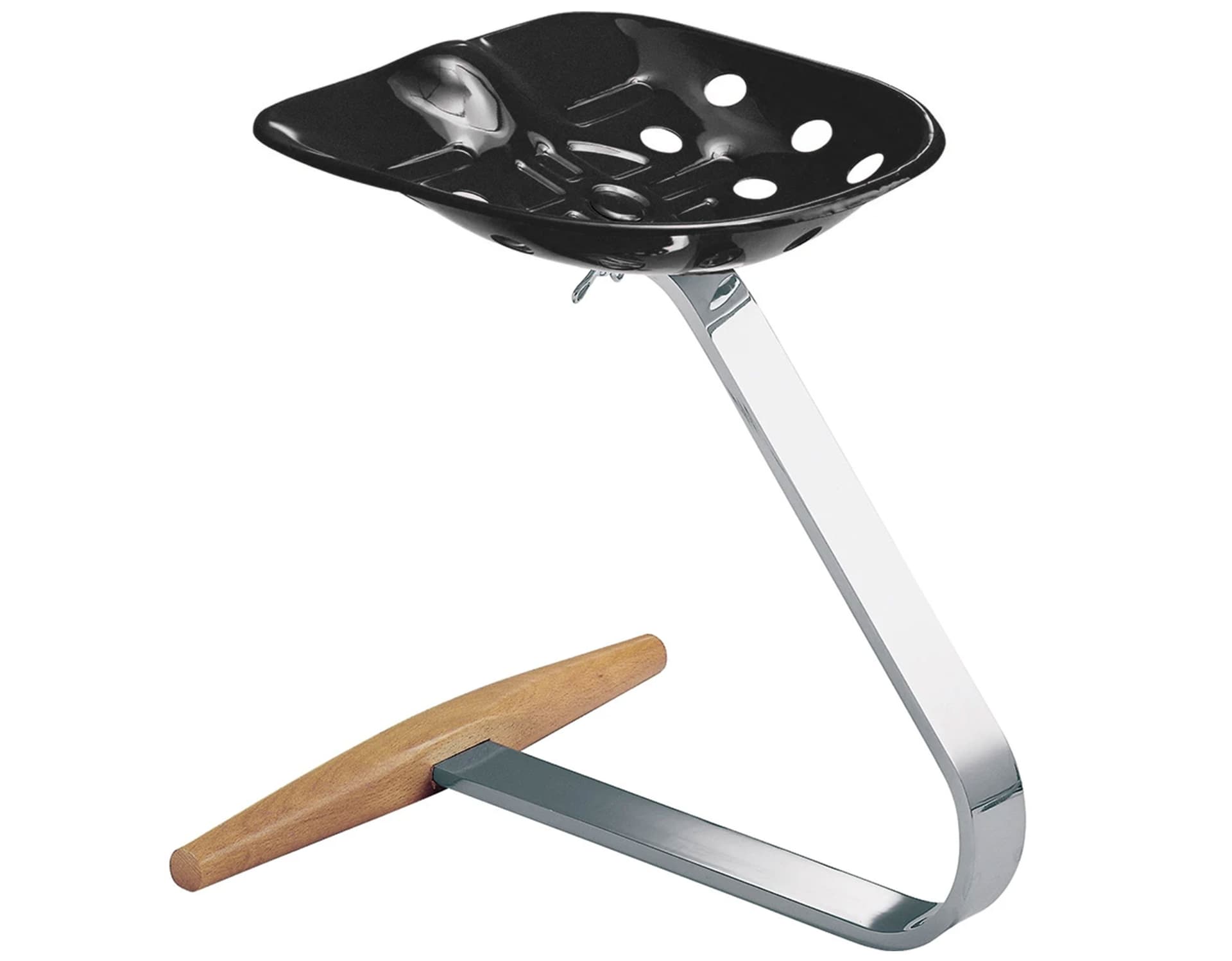 castiglioni mezzadro stool / Black