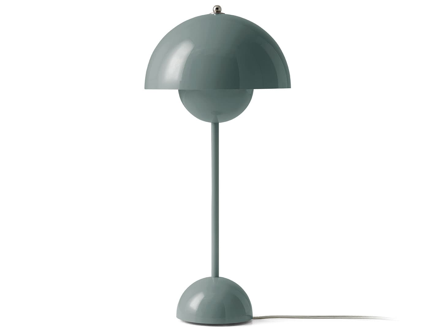 Flowerpot VP3 Table Lamp / stone blue