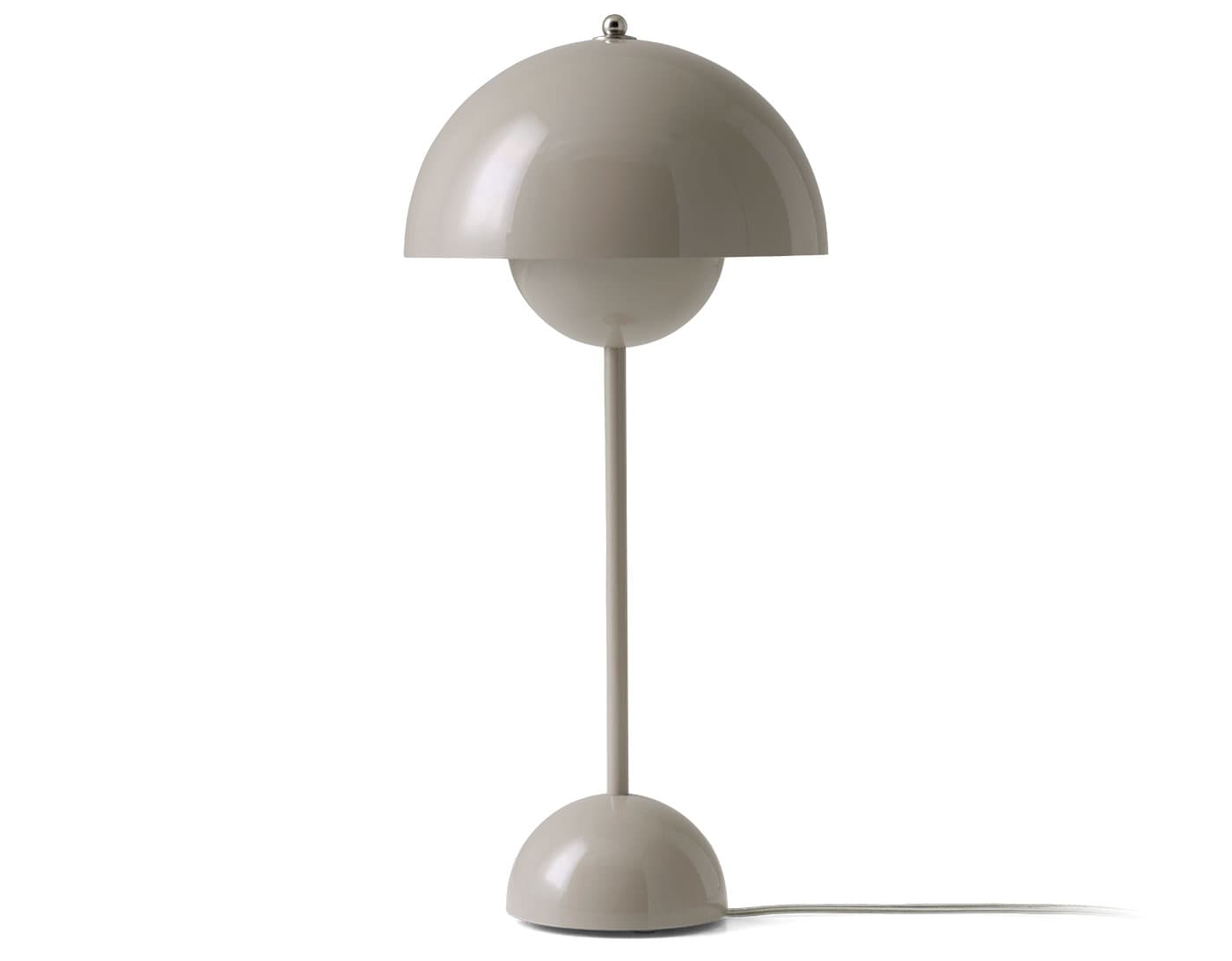 Flowerpot VP3 Table Lamp / grey beige