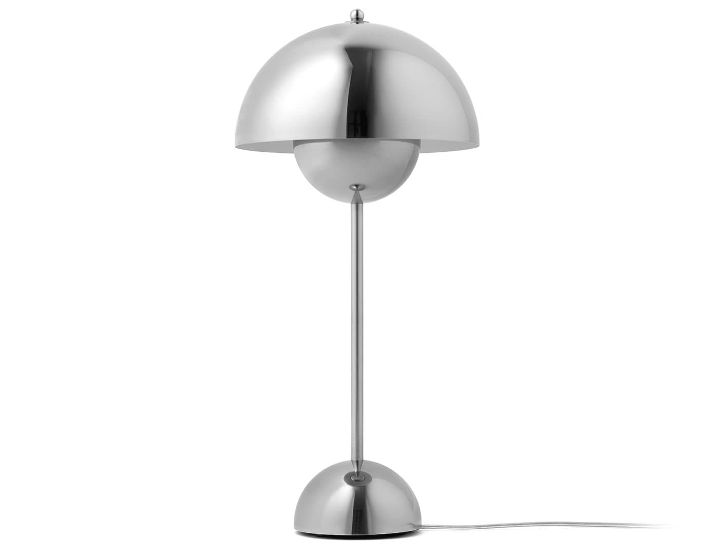 Flowerpot VP3 Table Lamp / chrome plated