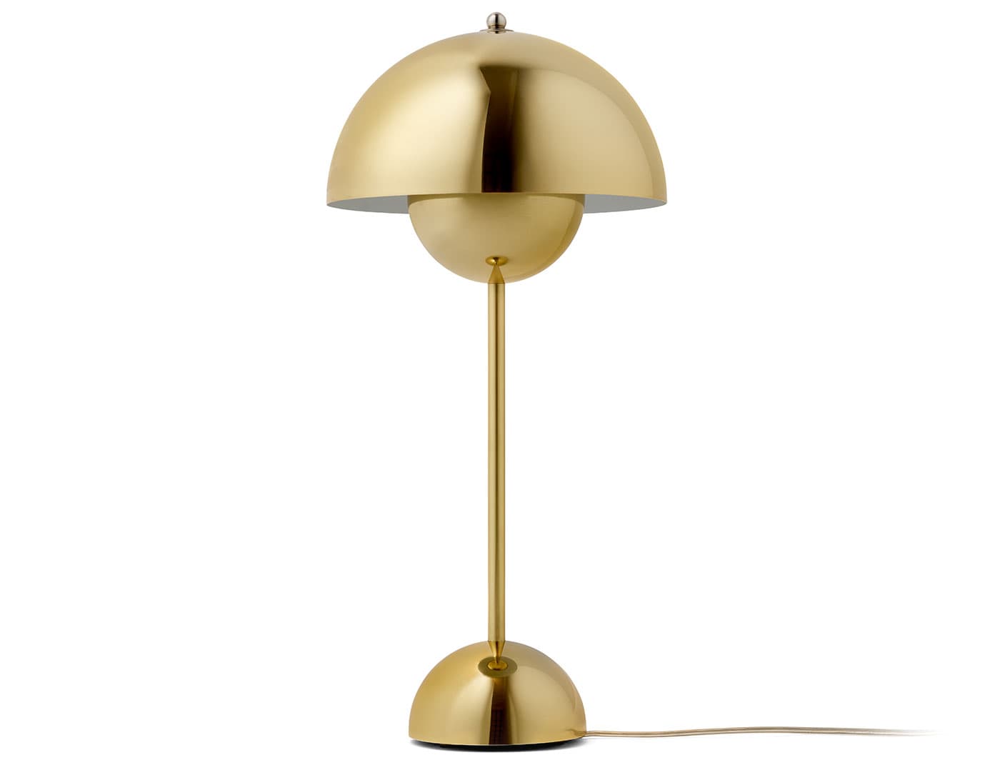 Flowerpot VP3 Table Lamp / brass plated