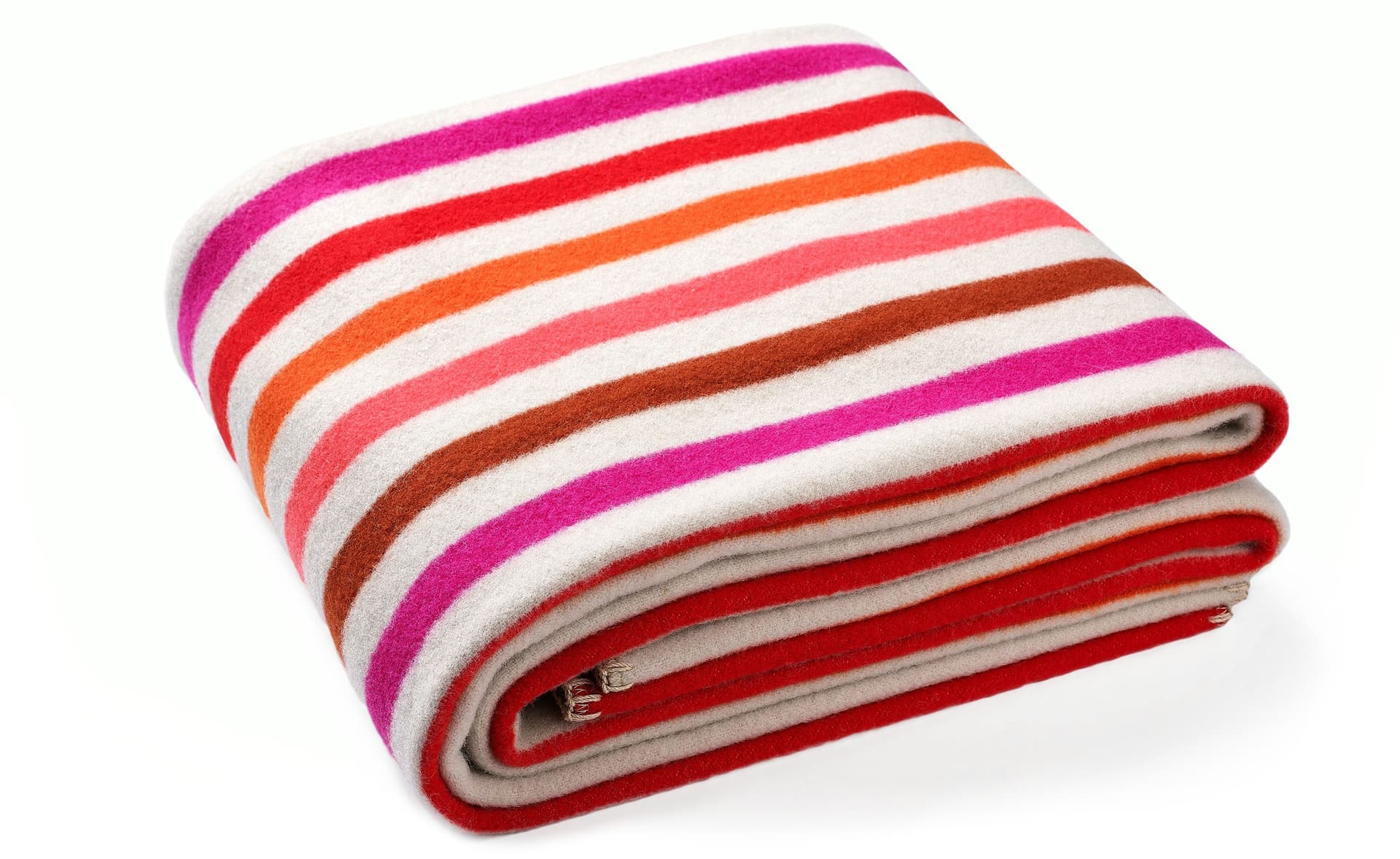 alexander girard throw blanket / multi-stripe