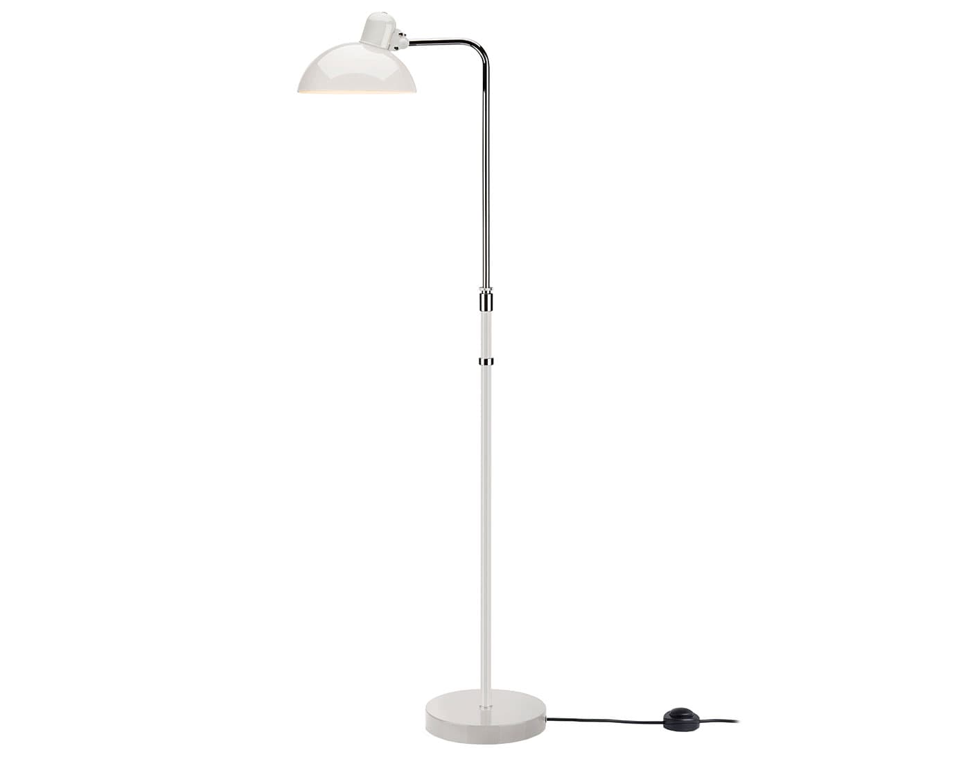 kaiser idell luxus floor lamp / high gloss - white