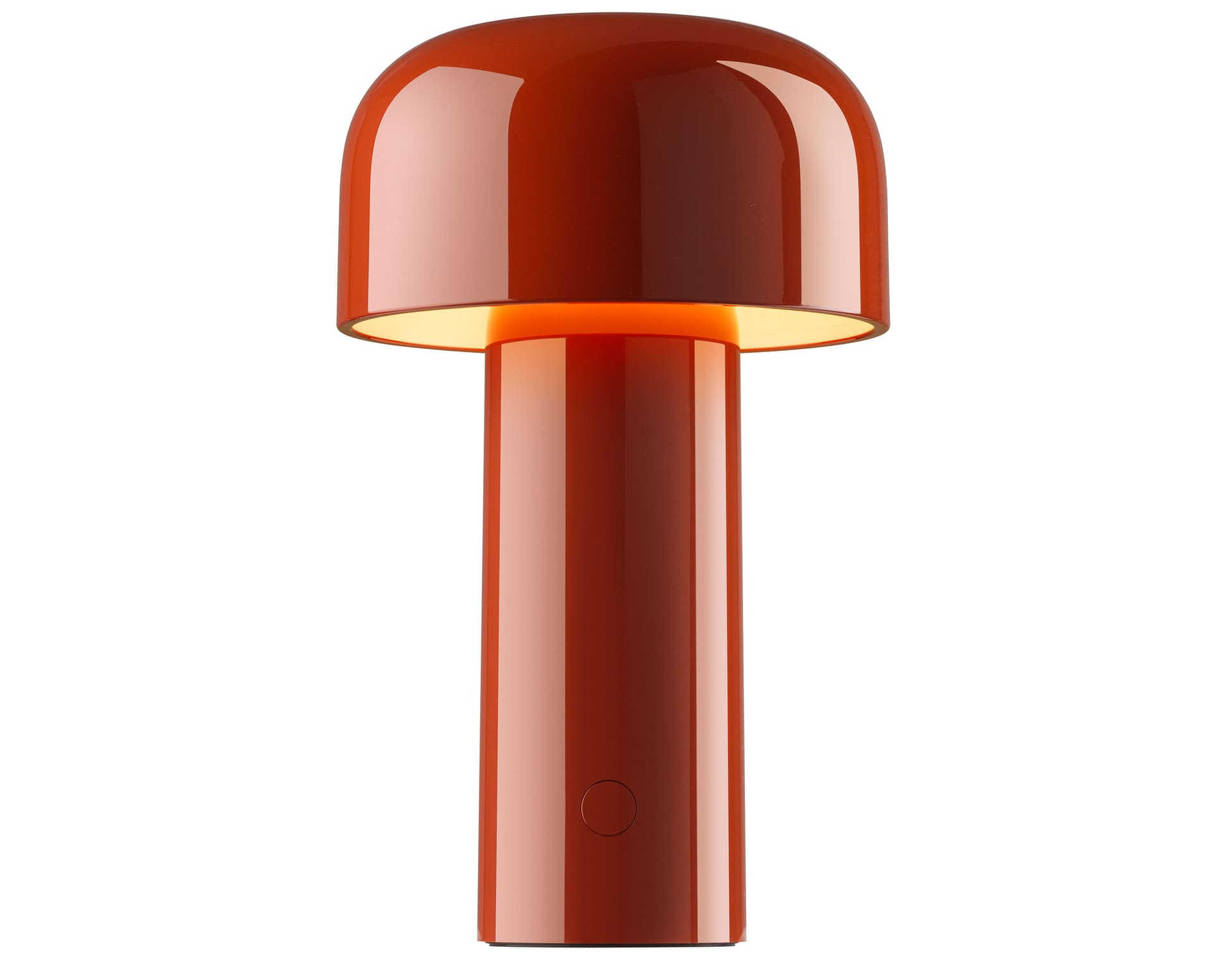 bellhop portable table lamp / brick red