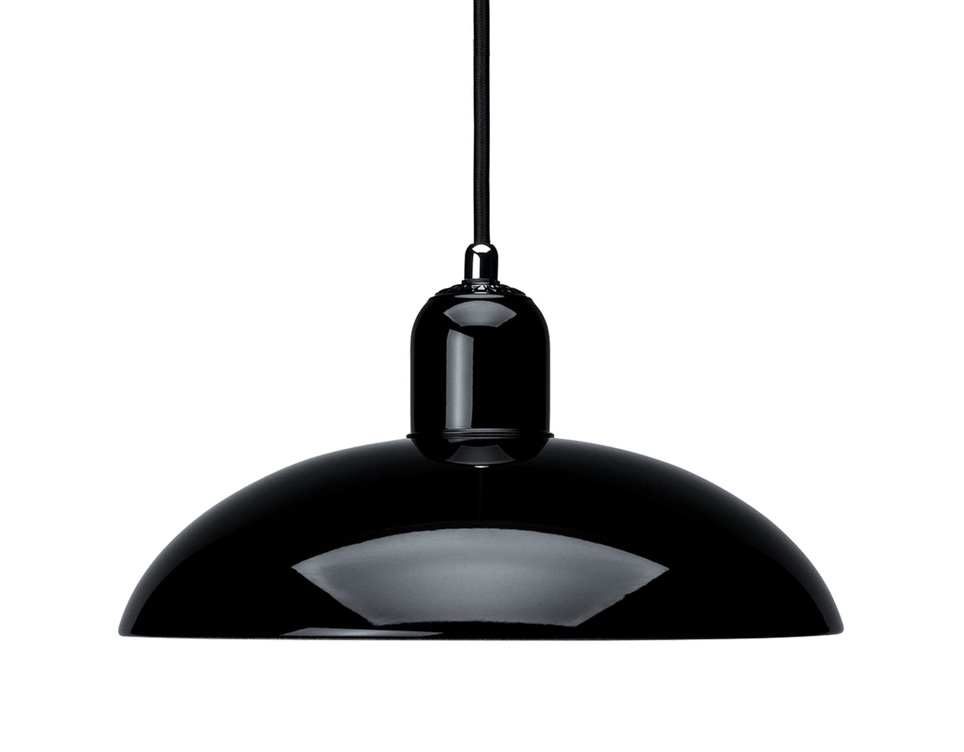 kaiser idell pendant lamp / high gloss black