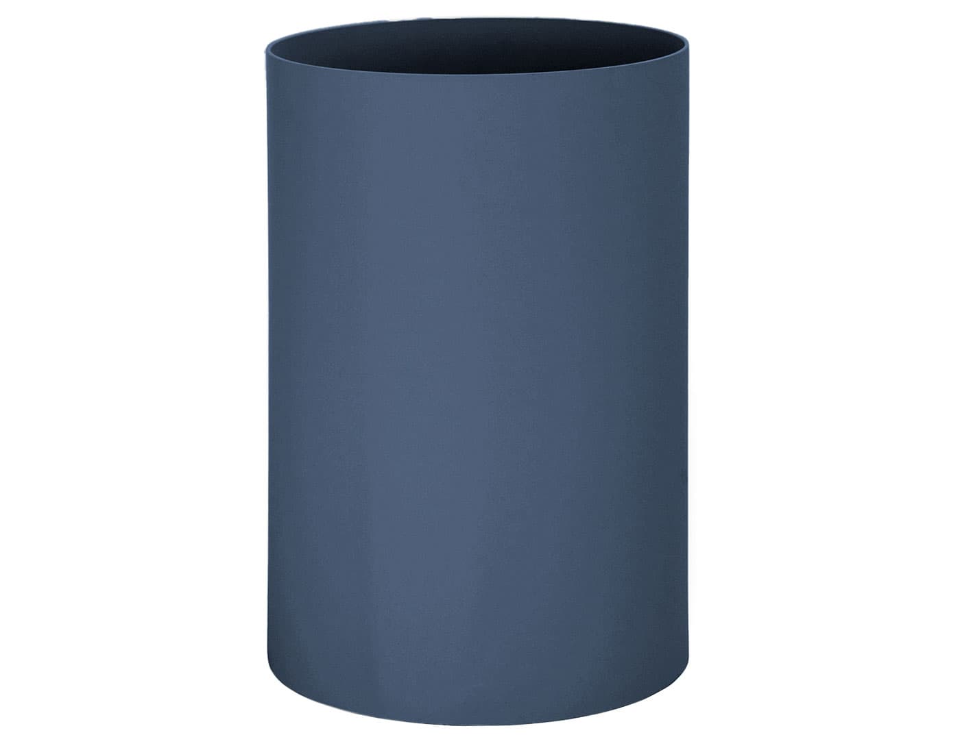 kartell waste basket / matte blue