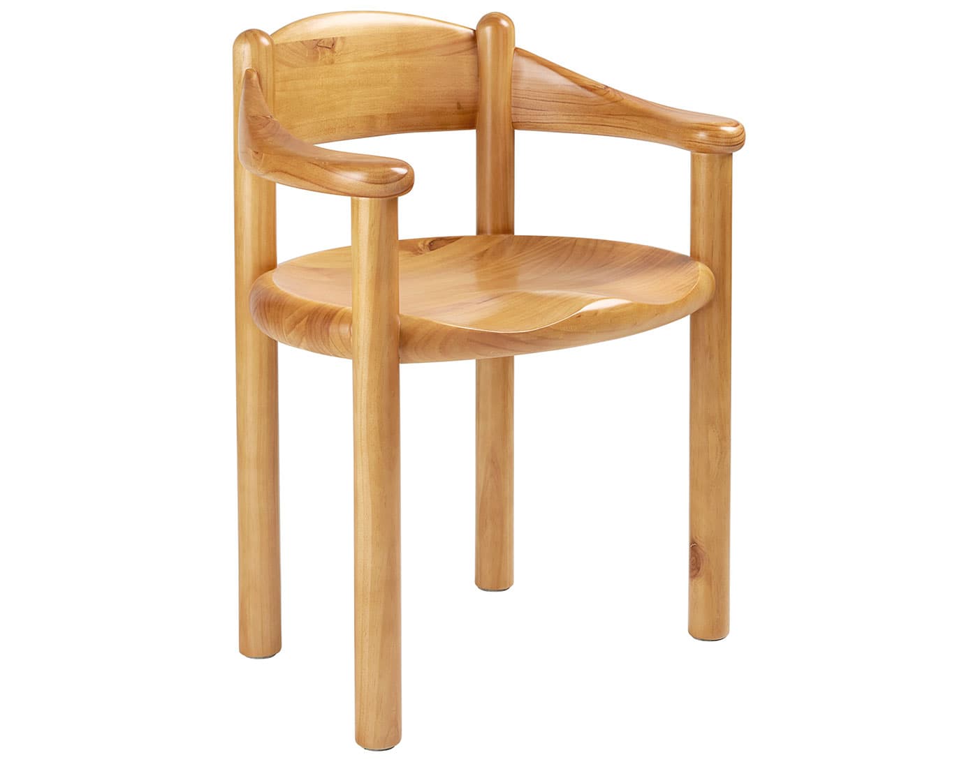 daumiller armchair / golden pine