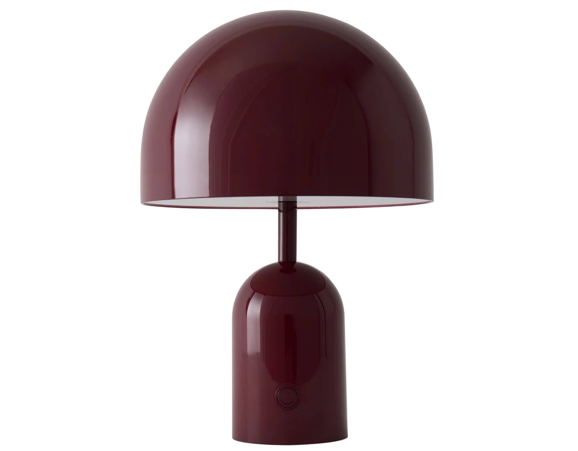 Bell Portable Table Lamp / Burgundy