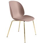 beetle dining chair with conic base