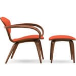 cherner lounge arm chair & ottoman