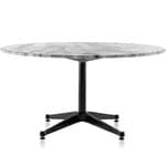 eames round contract base outdoor table
