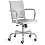 emeco hudson swivel armchair