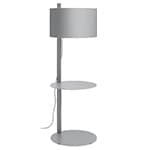 note large floor lamp with table