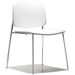 sonar upholstered stacking chair