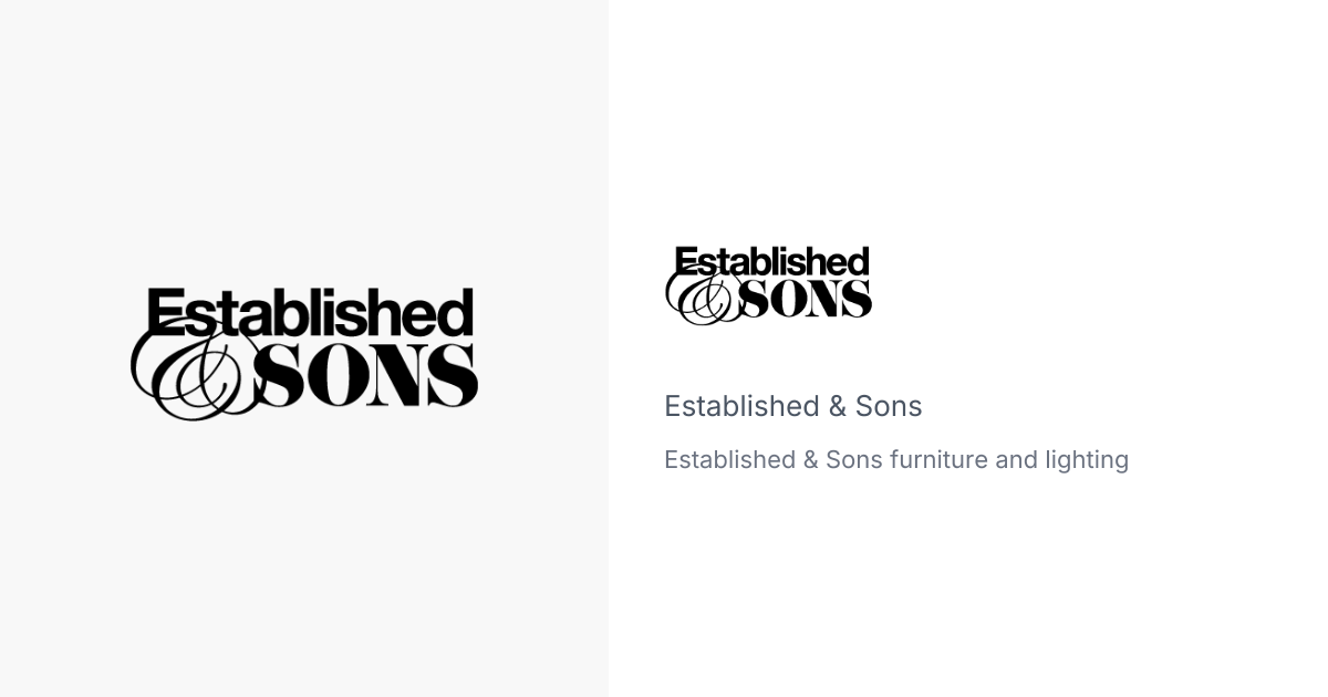 Established & Sons | hive