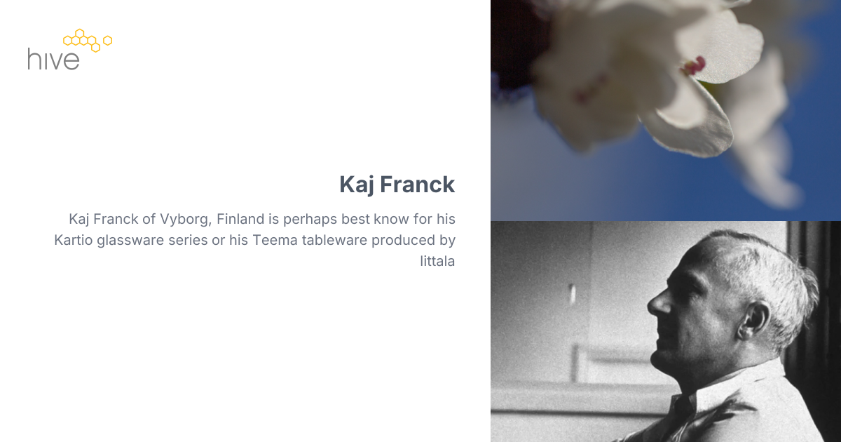 Kaj Franck | hive