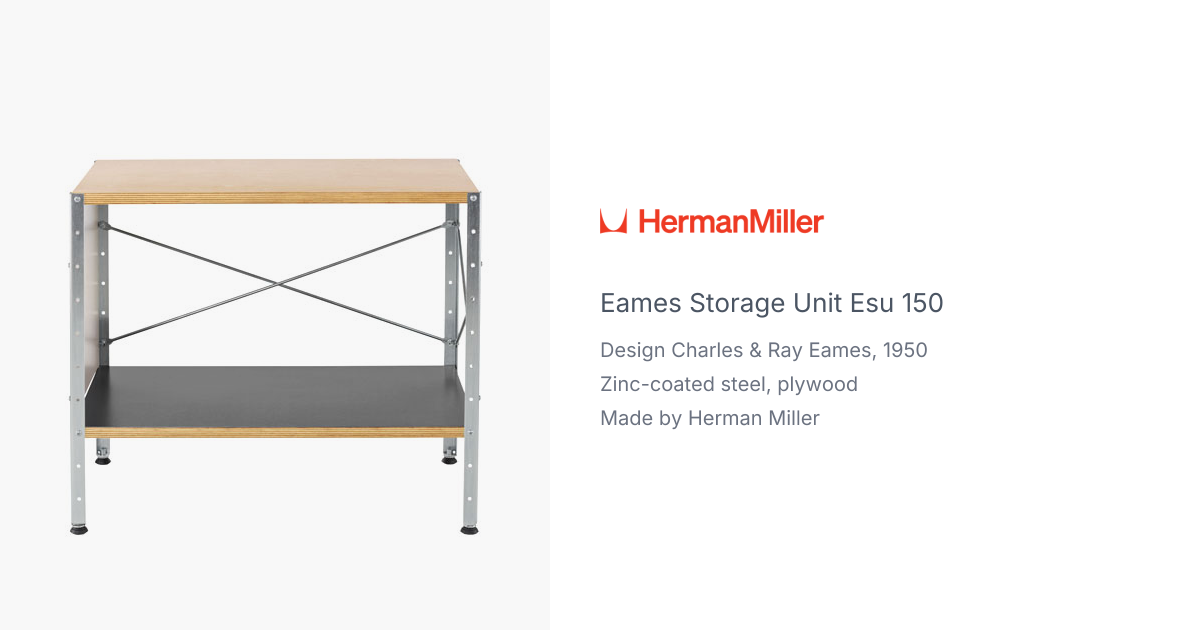 Eames ESU storage unit 150 for Herman Miller | hive