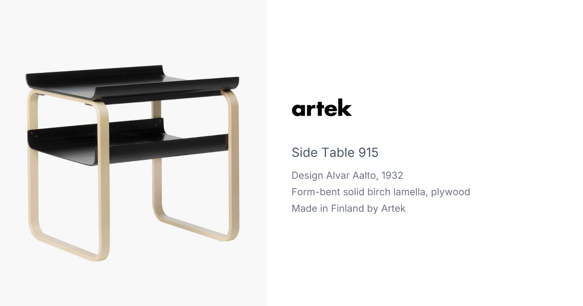 Side Table 915 by Alvar Aalto for Artek | hive