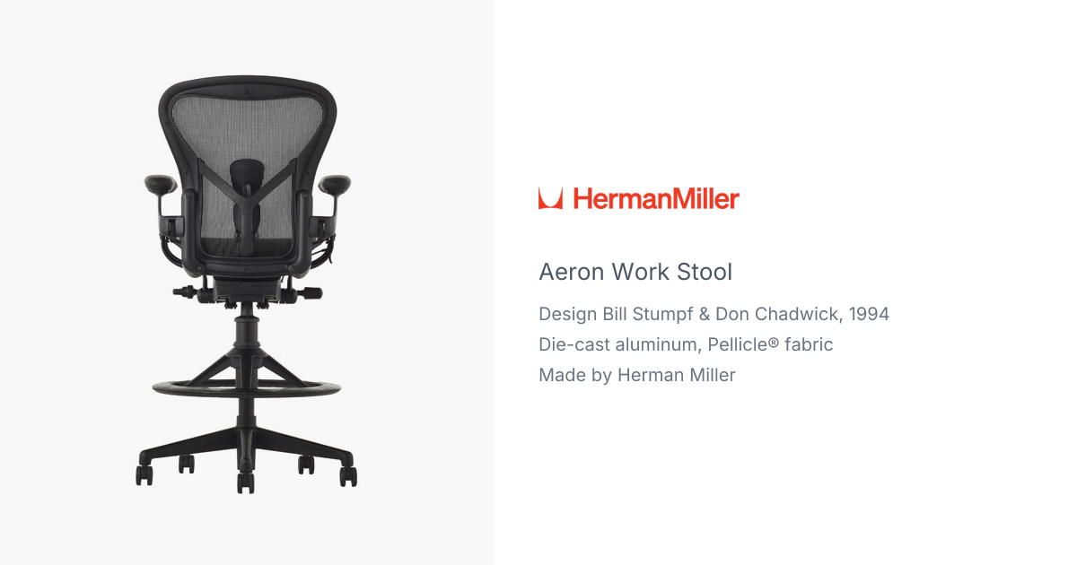 aeron work stool | hive