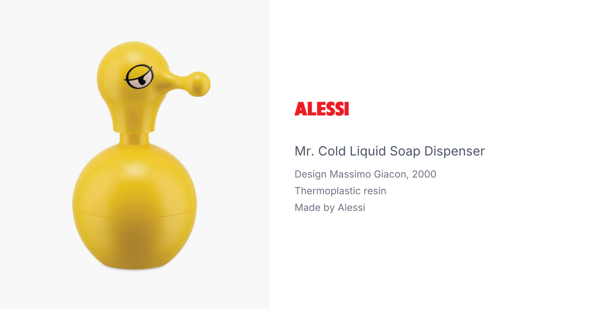 Mr. Cold by Massimo Giacon for Alessi | hive