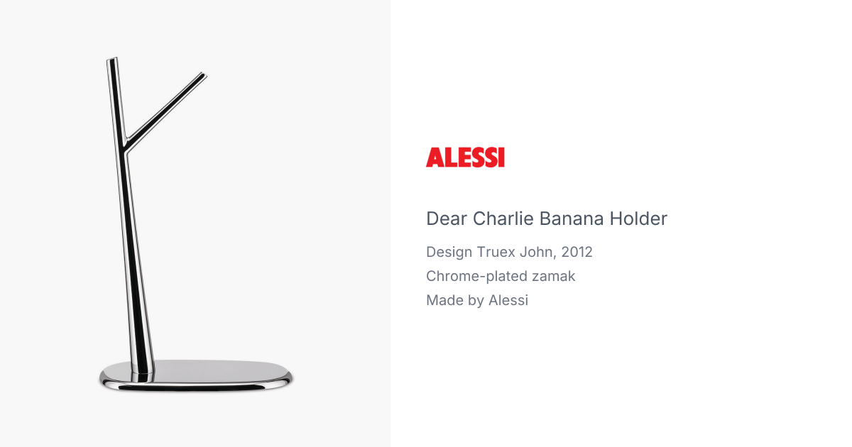Dear Charlie Banana Holder by Truex John for Alessi | hive