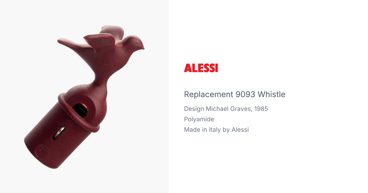 9093 Replacement Bird Whistle by Michael Graves for Alessi | hive