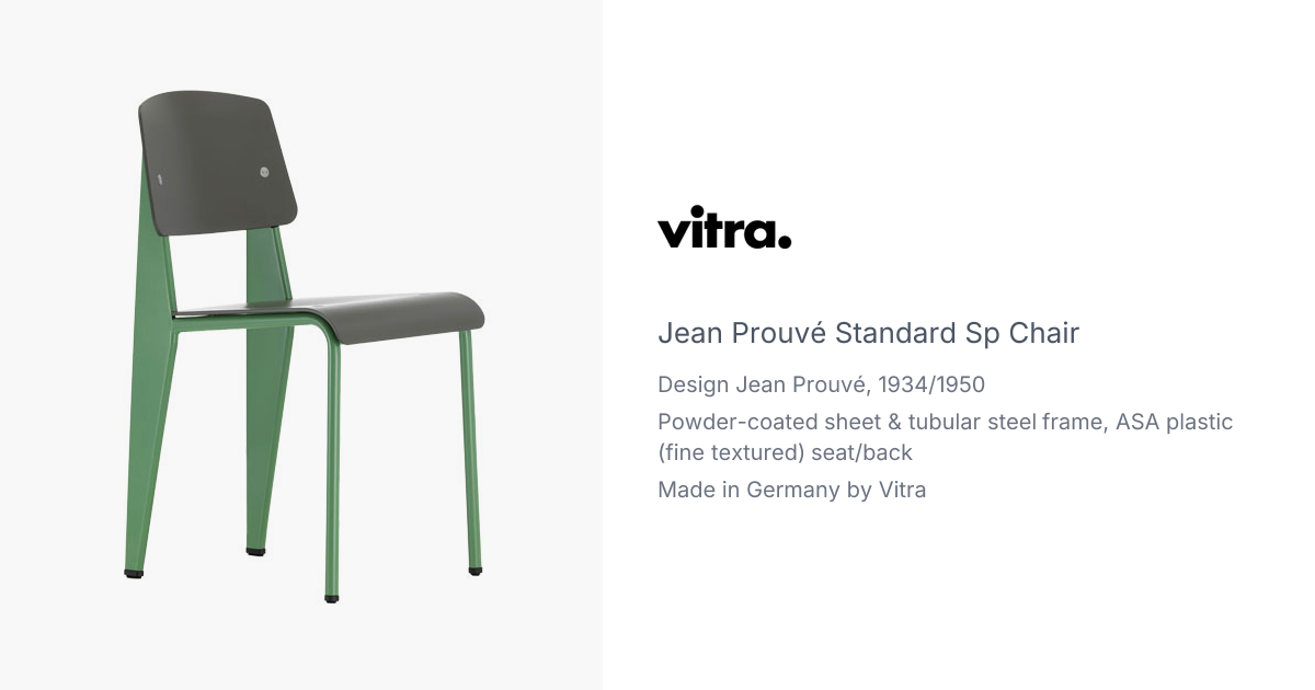 Jean Prouve Standard SP Chair for Vitra | hive