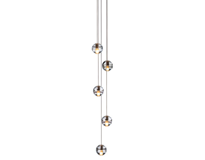 bocci 14.5 five pendant chandelier