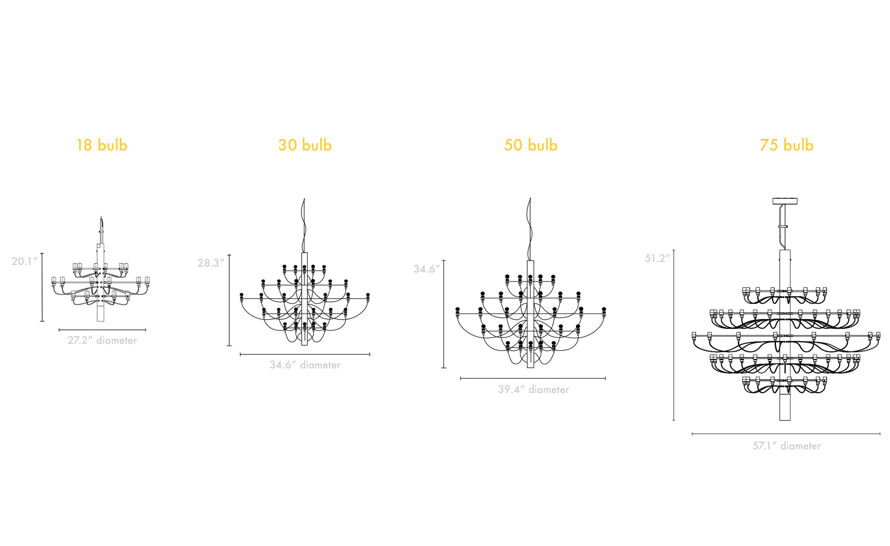 2097 Pendant Lamp by Gino Sarfatti from Flos | hive