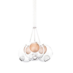 bocci 28.3 cluster three pendant chandelier  - Bocci